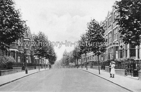 Southerby Road, Highbury, London. c.1910.